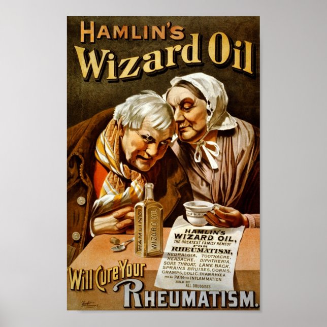 Hamlin's Wizard Oil poster (Front)
