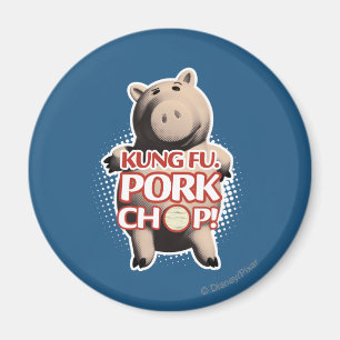 Hamm: Kung Fu. Pork Chop Magnet