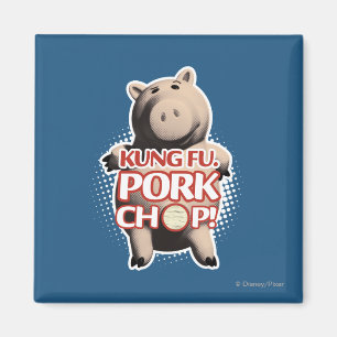Hamm: Kung Fu. Pork Chop Magnet