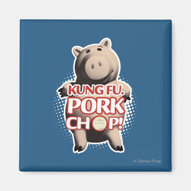 Hamm: Kung Fu. Pork Chop Magnet (Front)