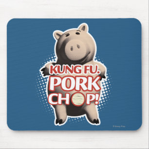 Hamm: Kung Fu. Pork Chop Mouse Pad