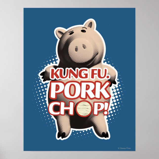 Hamm: Kung Fu. Pork Chop Poster (Front)