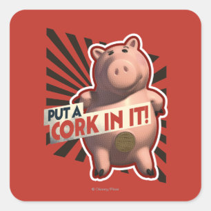 Hamm: Put a Cork in it! Square Sticker
