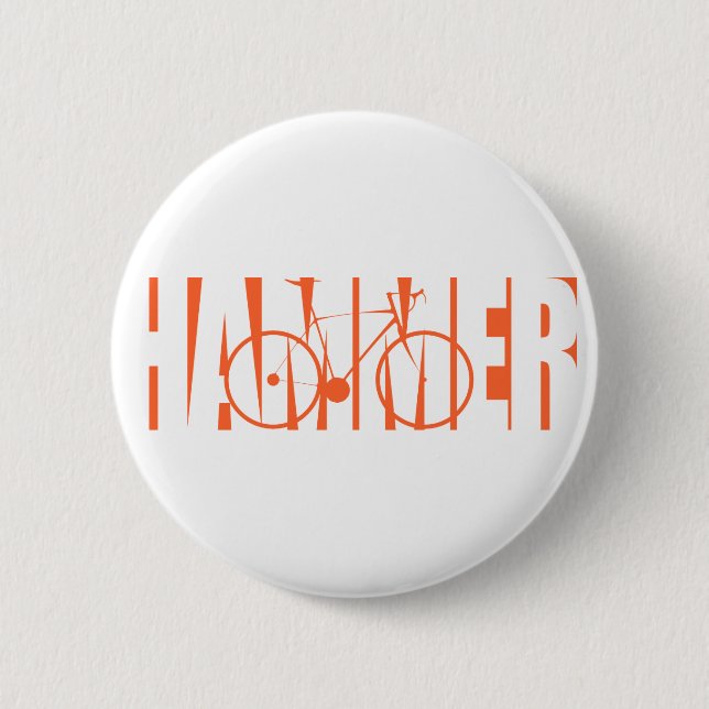 Hammer 2 Inch Round Button (Front)