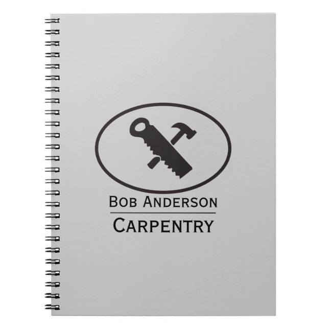 Hammer and Saw Design Notebook (Front)