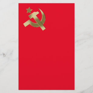 Hammer and sickle flyer