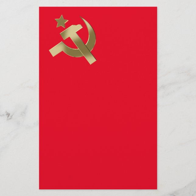 Hammer and sickle flyer (Front)