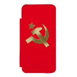 Hammer and sickle incipio watson™ iPhone 5 wallet case