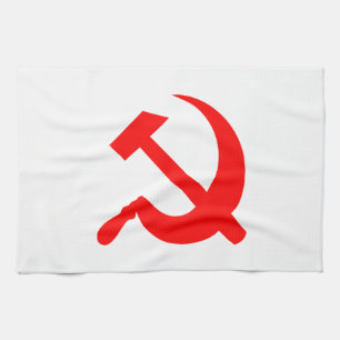 Hammer and Sickle Kitchen Towel