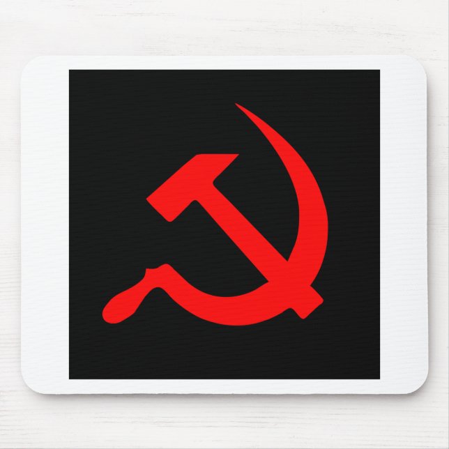 Hammer and sickle USSR Mouse Pad (Front)