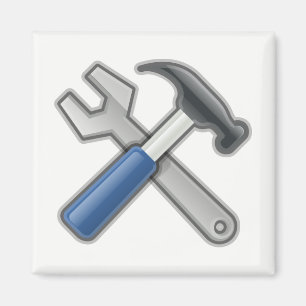 Hammer and Wrench Magnet