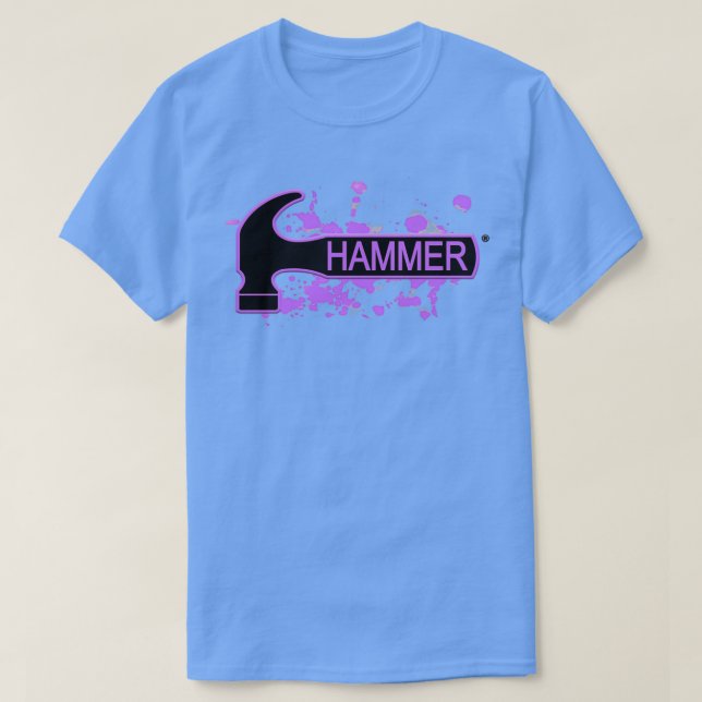 Hammer Bowling T T-Shirt (Design Front)