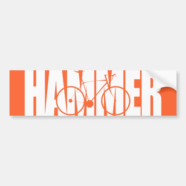 Hammer Bumper Sticker (Front)