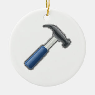 Hammer Ceramic Ornament