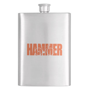 Hammer Cycling Hip Flask