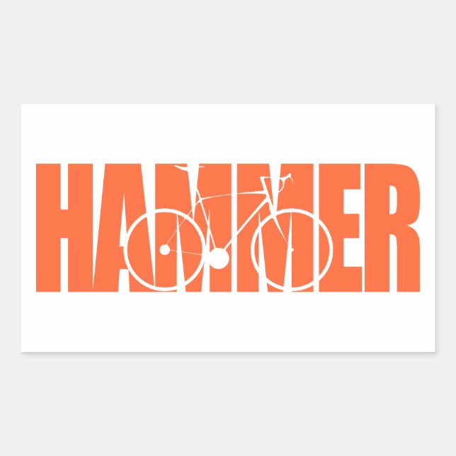 Hammer Cycling Sticker (Front)