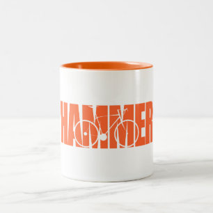 Hammer Cycling Two-Tone Coffee Mug