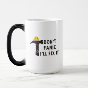 Hammer - Don't Panic I'll Fix It Mug