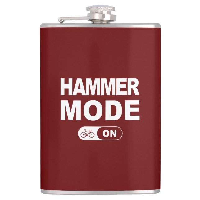 Hammer Mode On Hip Flask (Front)