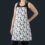 Hammer & Nails Pattern Woodworking Workshop Garage Apron<br><div class="desc">Add your own text or change the background colour on this awesome apron. Let me know if you'd like something custom made. 
 
 If you buy it,  thank you! Be sure to share a pic on Instagram of it in action and tag me @shoshannahscribbles :)</div>