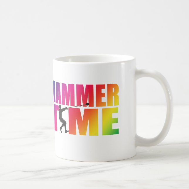 Hammer Throw Track and Field Mug Cup (Right)