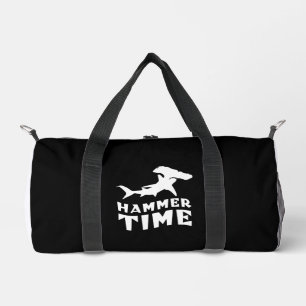 Hammer Time   Design For Hammerhead Shark Lovers Duffle Bag
