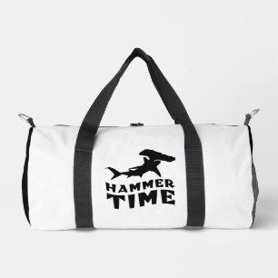 Hammer Time   Design For Hammerhead Shark Lovers Duffle Bag