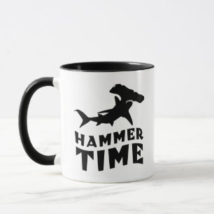 Hammer Time   Design For Hammerhead Shark Lovers Mug