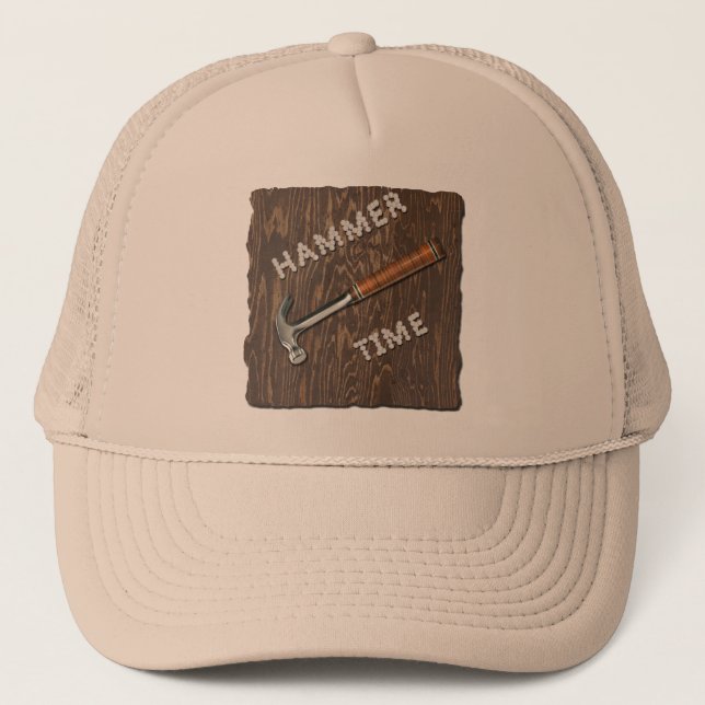 Hammer time! trucker hat (Front)