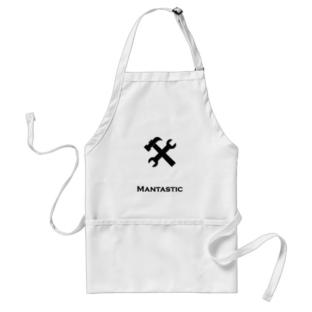 Hammer Wrench Mantastic black Standard Apron (Front)