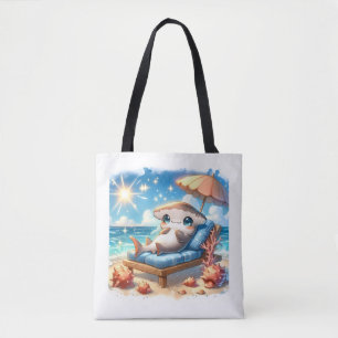 Hammerhead Haven: A Beachside Escape Tote Bag