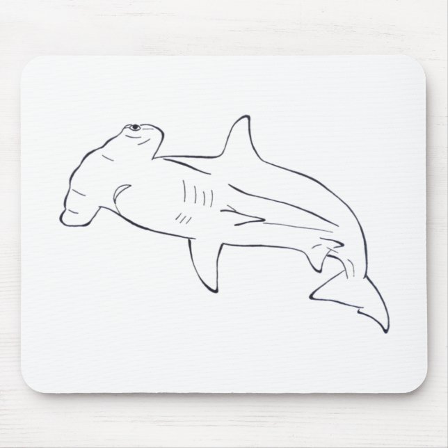 Hammerhead mousepad (Front)