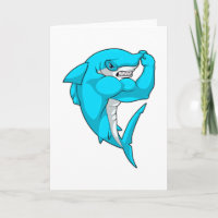 Hammerhead shark as Bodybuilder at Bodybuilding
