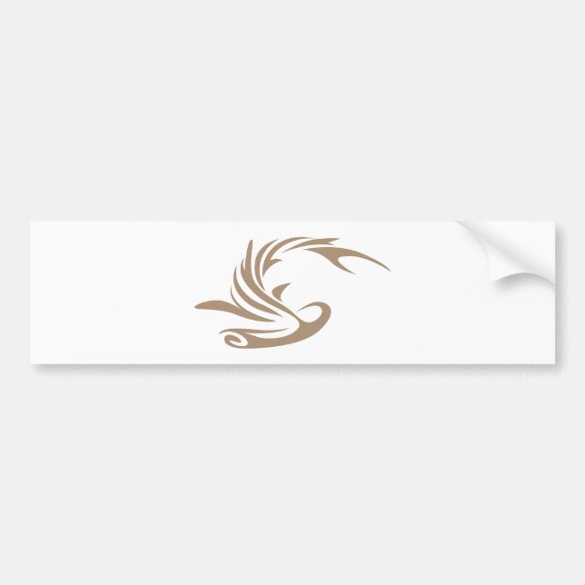 Hammerhead Shark Bumper Sticker (Front)
