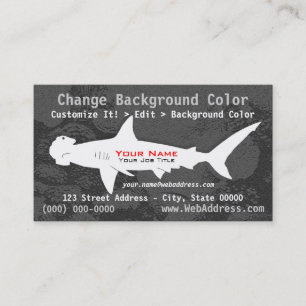 Hammerhead Shark Business Card