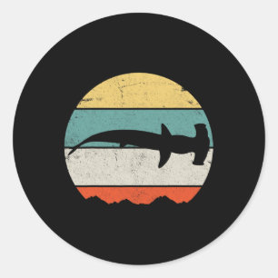 Hammerhead Shark  Classic Round Sticker