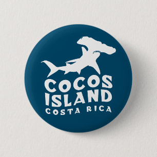 Hammerhead Shark Cocos Island 2 Inch Round Button