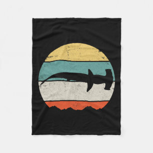 Hammerhead Shark  Fleece Blanket