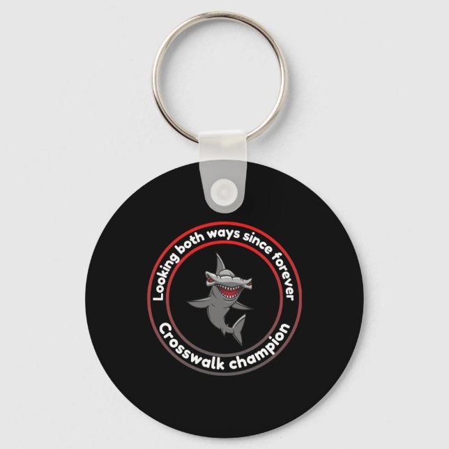 Hammerhead Shark  Keychain (Front)
