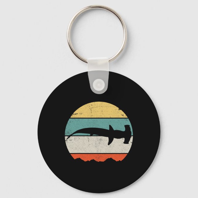 Hammerhead Shark  Keychain (Front)