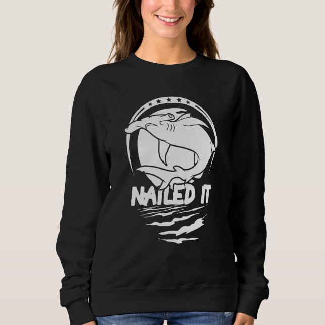 Hammerhead Shark Kids Sweatshirt (Front)