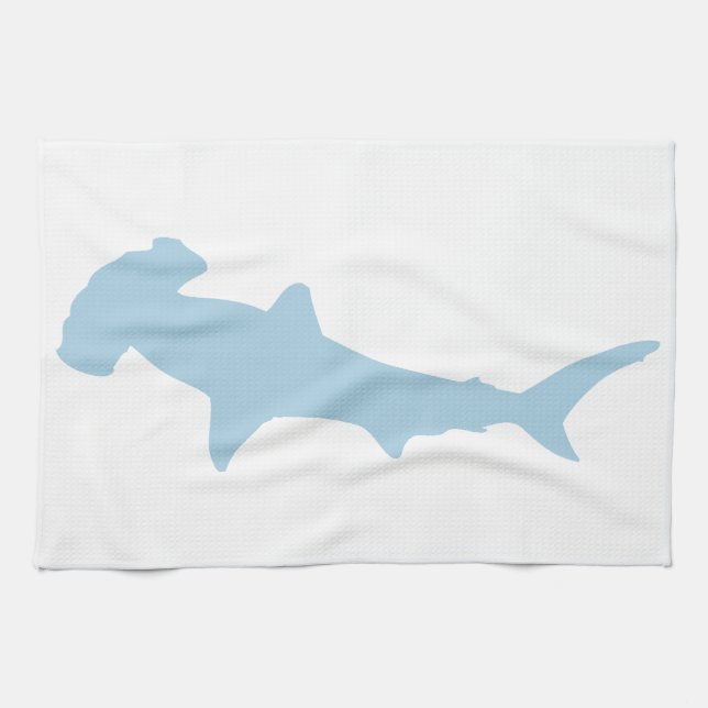 Hammerhead Shark Kitchen Towel (Horizontal)