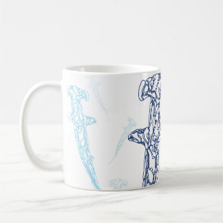Hammerhead shark mug