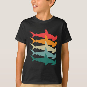 Hammerhead Shark Retro T-Shirt
