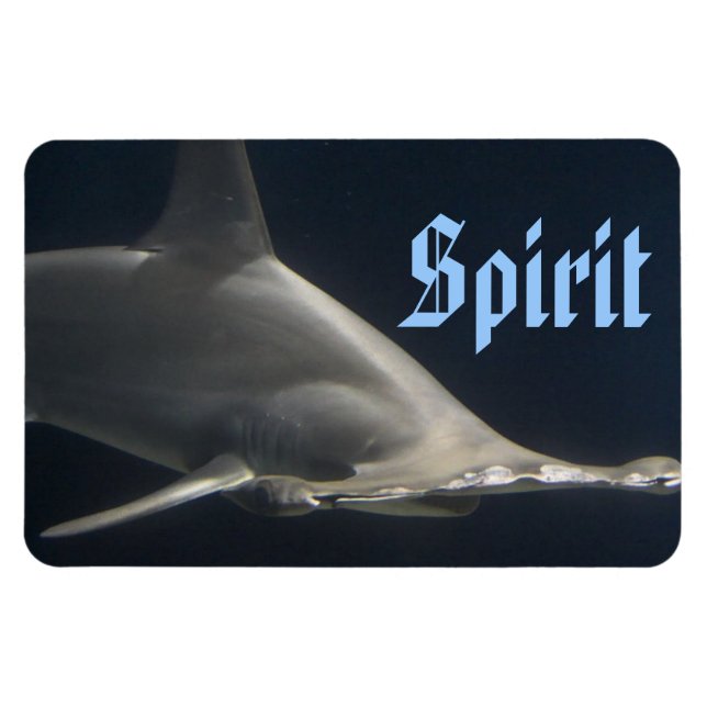 Hammerhead Shark Spirit Magnet (Horizontal)