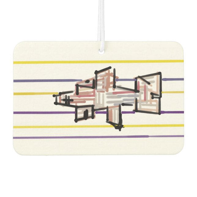 Hammerhead shark Summer joy Air Freshener (Front)