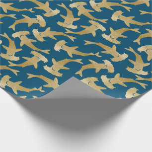 Hammerhead Shark Wrapping Paper