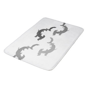 Hammerhead Sharks Bath Mat