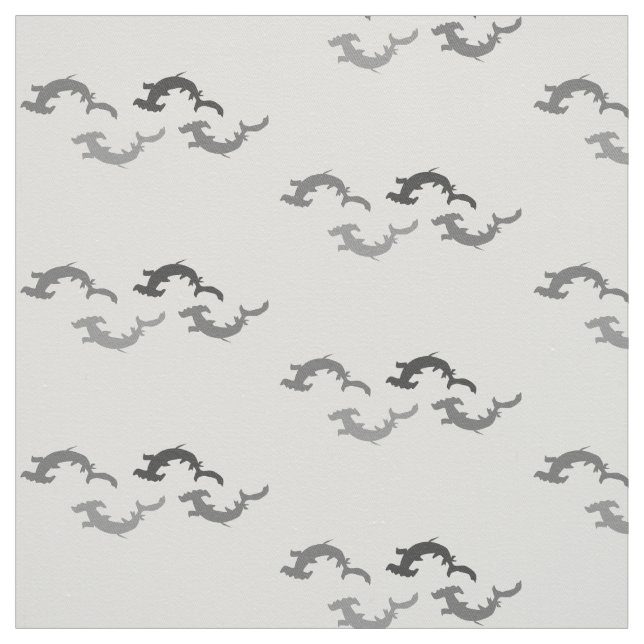 Hammerhead Sharks Fabric (Swatch)