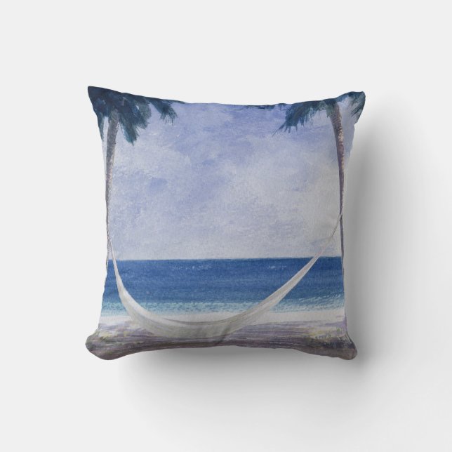 Hammock 2005 throw pillow (Front)